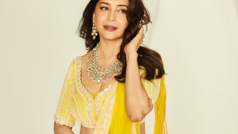 More Than Just Yellow: How Madhuri Dixit Masters the Art of Eternal Elegance