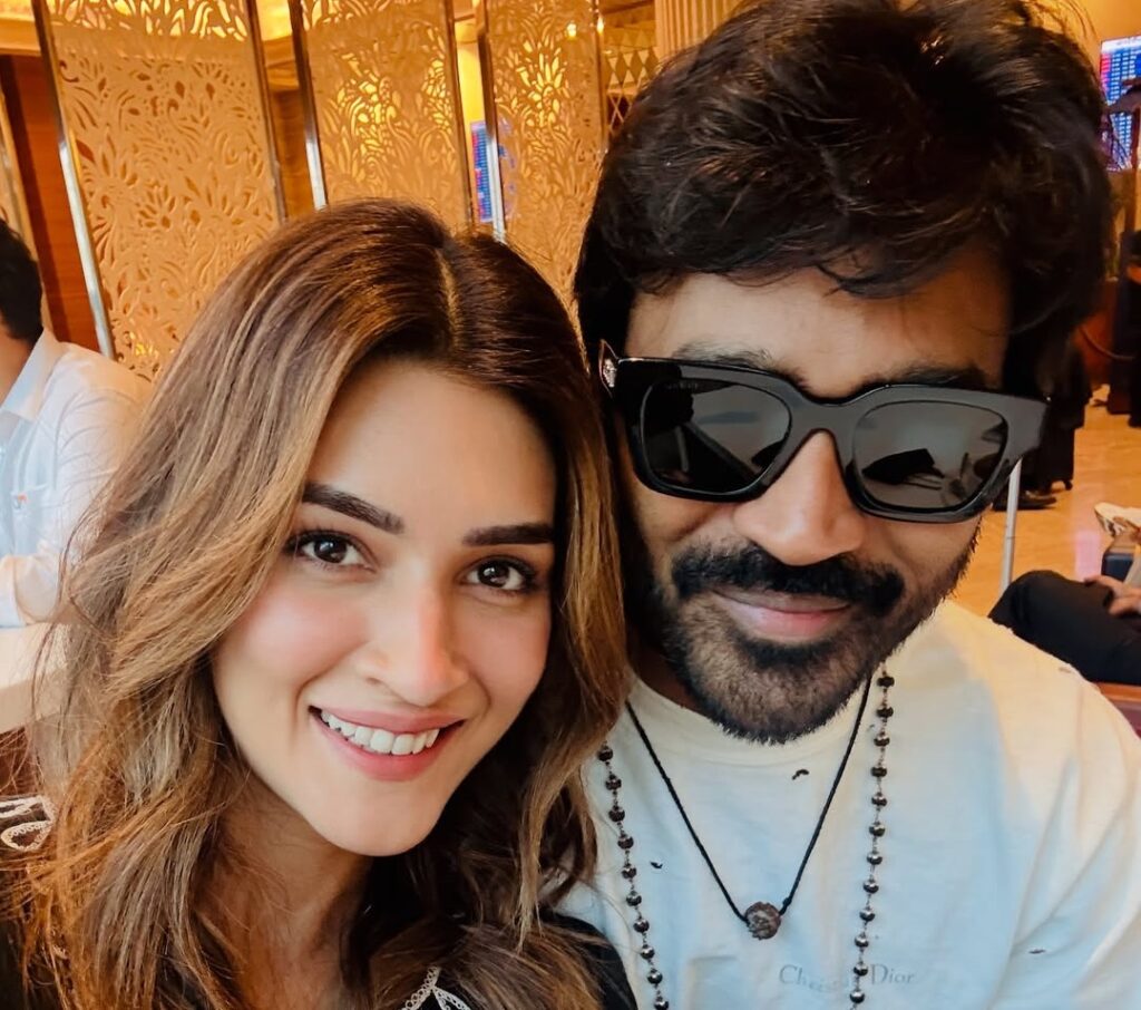 Kriti Sanon shares CUTE selfies with Dhanush ahead of Tere Ishk Mein trailer release!